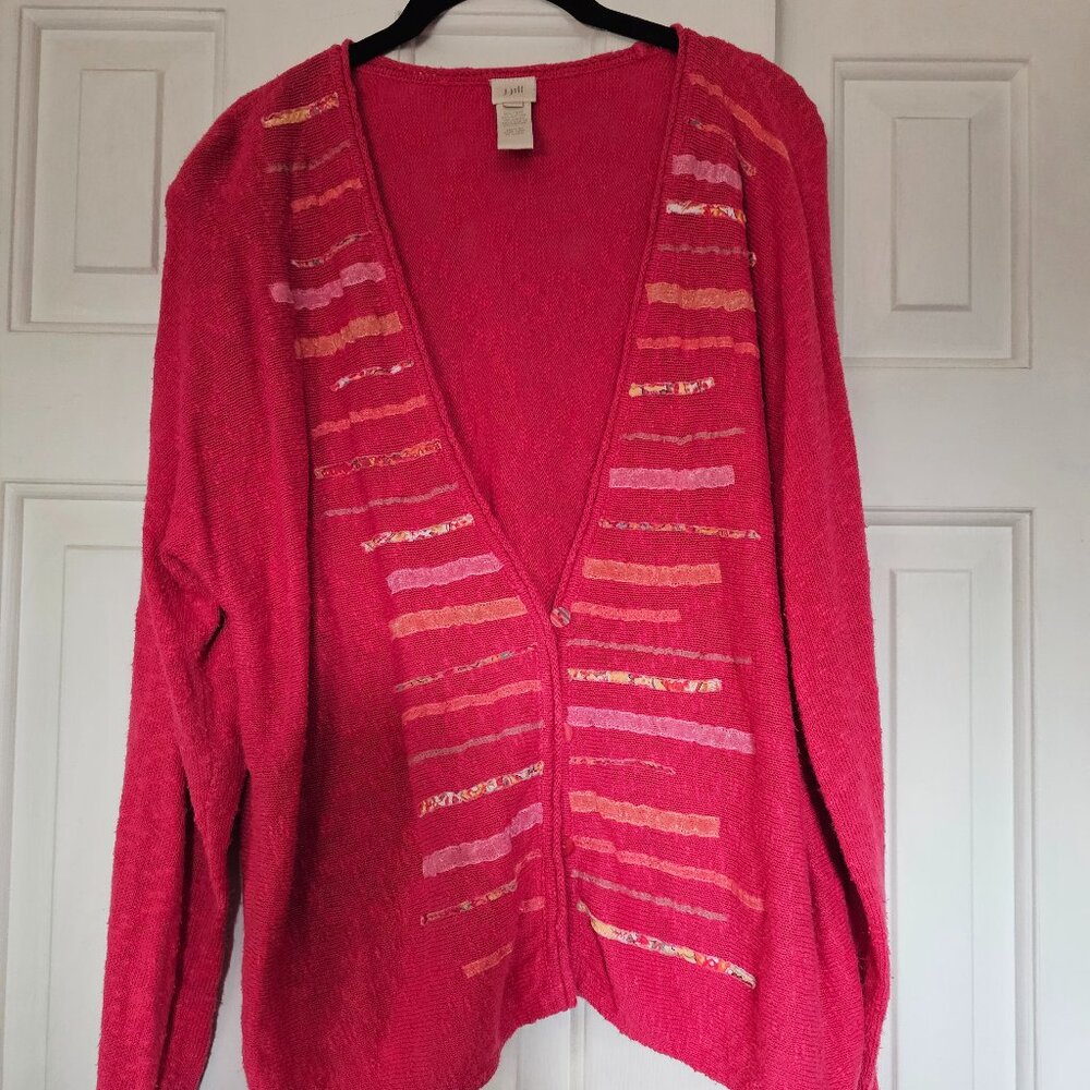 J Jill button caridgan XL